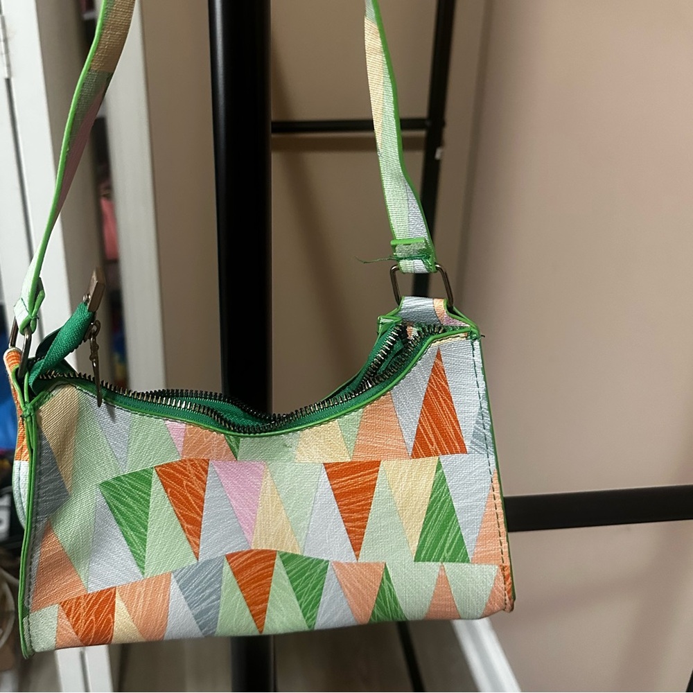 Colorful Geometric Women's Bag